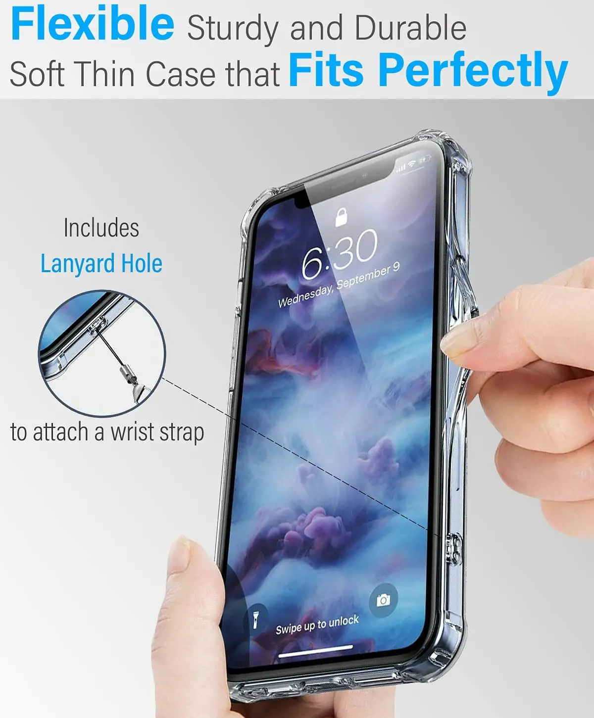 Clear Shockproof Phone Case For iPhone 13 12 11 Pro Max XS Max X XR 8 7 6 6S Plus SE 2020 12 13 14 Mini Silicone Case Back Cover 3