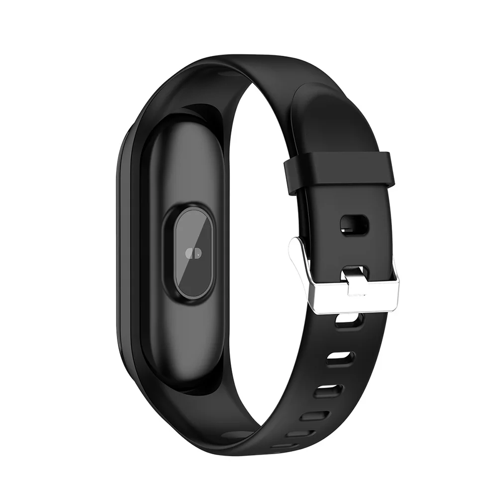 Умный Браслет, термополиуретановый ремешок, Bluetooth, водонепроницаемый ЖК-дисплей, забота о здоровье, спорт, подсчет шагов, фитнес-трекер, бизнес, длительное время ожидания, 0,96 дюймов