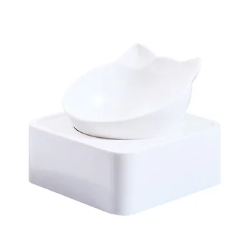 

Pet Supplies Cervical Protection Easy Clean Non Slip Raised Stand Dog Feeder Stress Free Cat Bowl Food Dish Magnetic Puppy