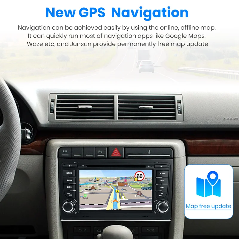 Sale Junsun 4G+64G Android 9.0 Carplay DSP Car Radio Multimedia Player GPS Navigation For Audi A4 B6 S4 RS4 B7 SEAT Exeo 2 Din DVD 4 Sale Junsun 4G+64G Android 9.0 Carplay DSP Car Radio Multimedia Player GPS Navigation For Audi A4 B6 S4 RS4 B7 SEAT Exeo 2 Din DVD 4