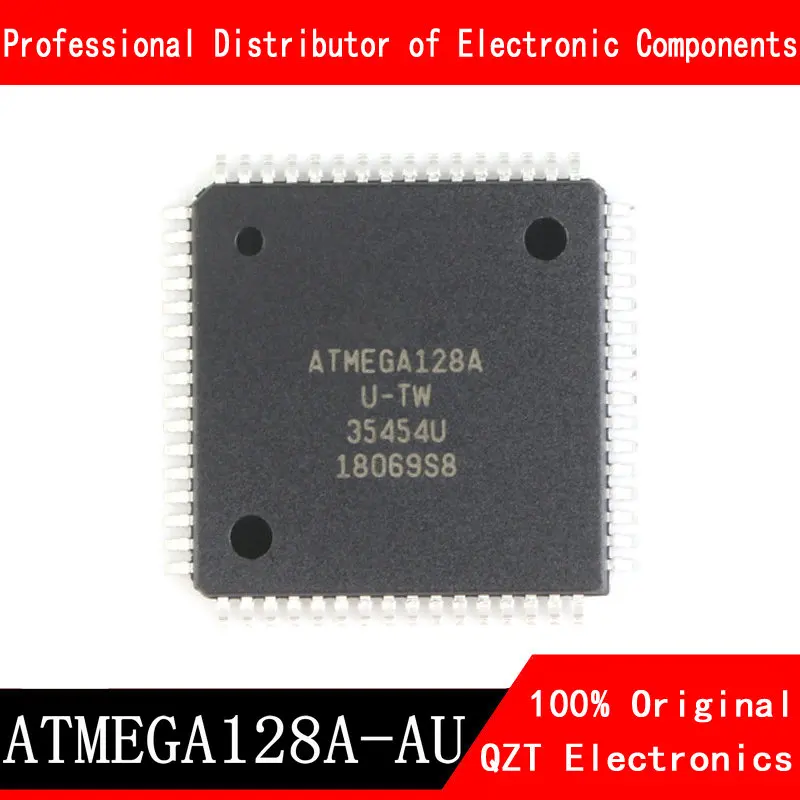 5pcs/lot new original ATMEGA128A-AU ATMEGA128A ATMEGA128 TQFP-64 In Stock atmega128a au atmega128 16au atmega128l 8au atmega128a atmega128l atmega128 atmega ic mcu chip tqfp 64