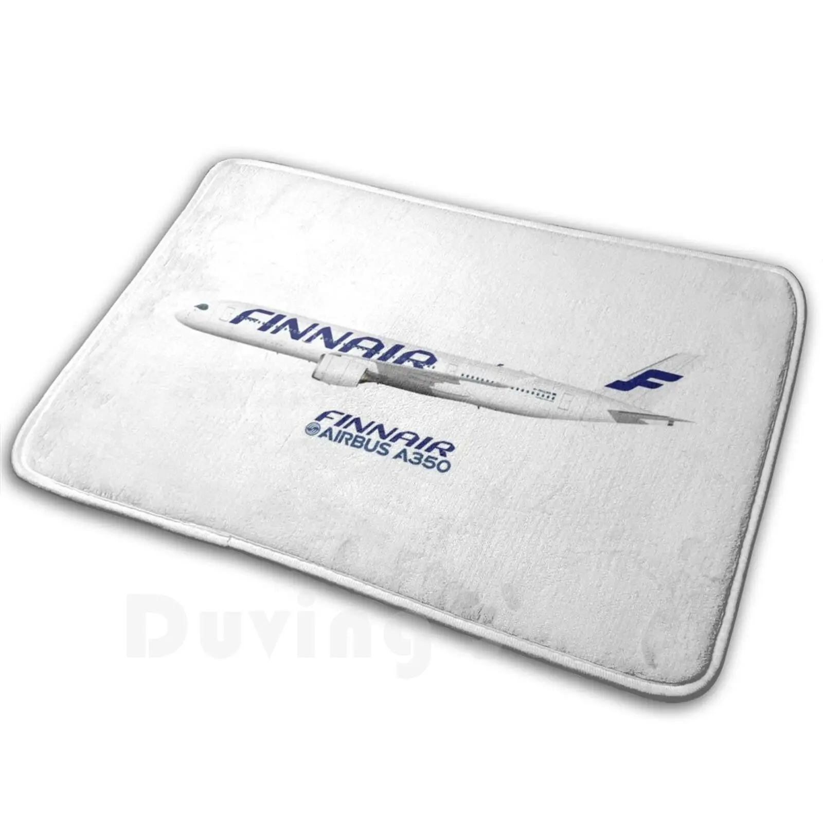 Иллюстрация Finnair, коврик для аэробусов A350, мягкий коврик для аэробусов A350, аэробусов A350, аэробусов Finnair Art
