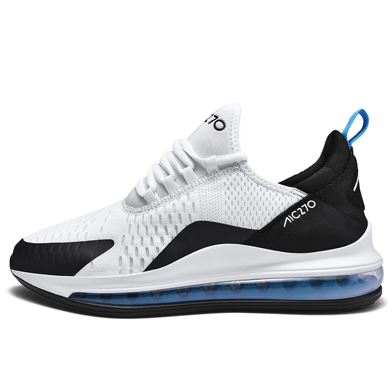 Men's running shoes mesh breathable sneakers casual fashion atmospheric pad jogging shoes fitness training student shoes