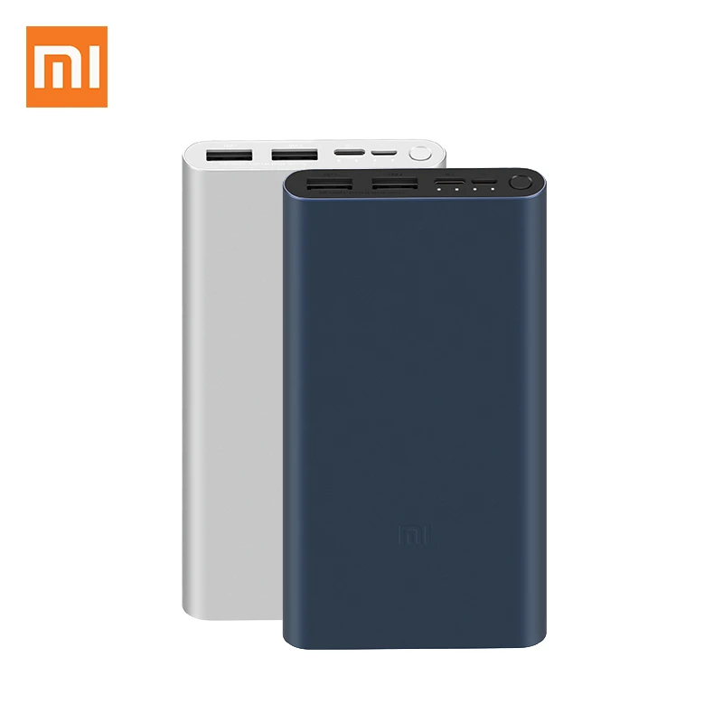 Xiaomi Power Bank 3 10000mah Plm13zm Dual Usb 18w Fast Charging Mi  Powerbank 10000 Portable Charger External Battery Poverbank - Power Bank -  AliExpress