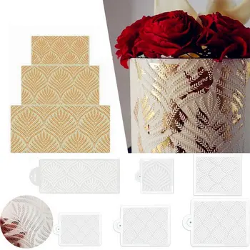 

Cakes Baking Templates Wheat Spike Pattern Cake Boder Stencil For DIY Craft Drawing Mold Bakeware Kitchen Cake Decor Tools ^o^