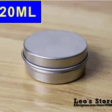 22 мм x 39 мм 50 шт./лот 20 мл мат алюминиевые банки, крем и косметика контейнер, Электронная защита, LAJ-07a