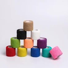 Спортивная защита эластичный бинт нетканый самоклеющийся Эластичный бинт мышечная лента многокомпонентная дышащая повязка