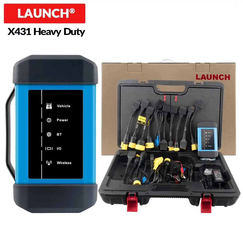 Launch x431 heavy duty module v3 0 for 24 v truck diagnostic tool work