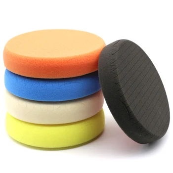 

Car Polishing Kit 6 Inch Car Care Cutting Polishing and Finshing Pad 3D Desgin Car Buffing Sponge 5Pcs