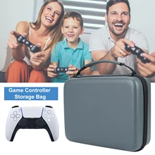 Kontroler do gier torba do przechowywania Gamepad futerał do przenoszenia na PS5 podwójny kontroler do gier s torba do przechowywania twardy uchwyt podróżny do playstation 5