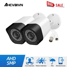 ONVIF-cámara analógica CCTV con Sensor de movimiento, sistema de vigilancia de seguridad XMEYE BNC, impermeable, exterior, 1080P, 2MP, AHD, DVR
