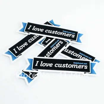 

Low price and high quality self adhesive transparent sticker (ss-782)