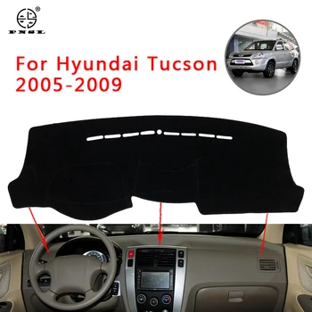 

PNSL Car Dashboard Cover Dash Mat Dash Pad Carpet For Hyundai Tucson 2005 2006 2007 2008 2009 anti - slip anti - uv