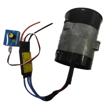 

Universal Car Electric Turbine Power Turbo Charger Tan Boost Air Intake Fan 12V