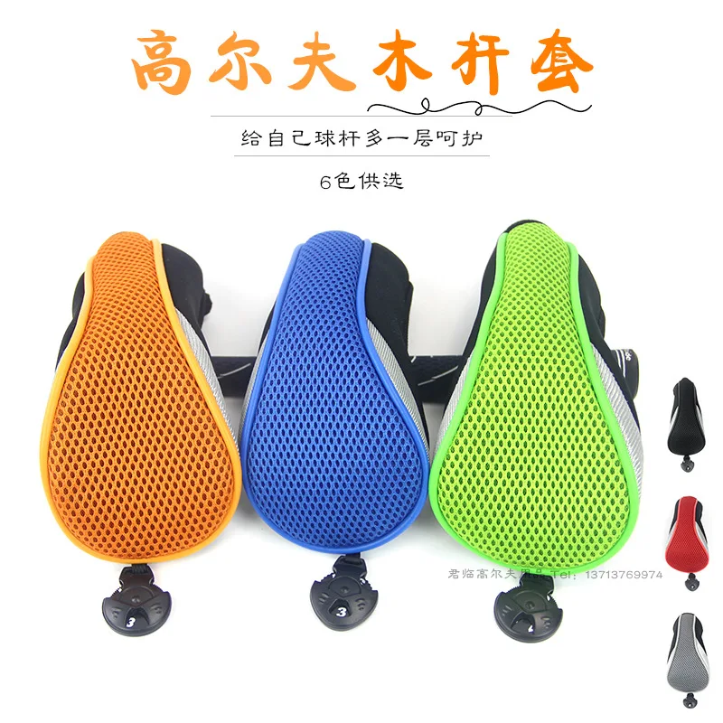 

Golf Wooden Pole Suit Golf Small Chicken Leg Clubs Rod Cover Color Wooden Pole Sets 4 Pcs/Group 6-Color Selectable