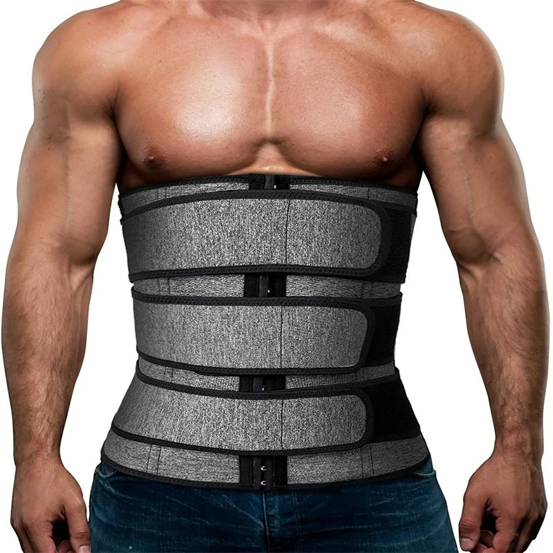 waist trainer practical 4 support bars fitness accessory lower back support belt for sports Men's Sports Fitness waist belt Corset Slimming Belt Modeling Strap Waist Trainer Abdomen Reducer sexy lingerie ropa interior