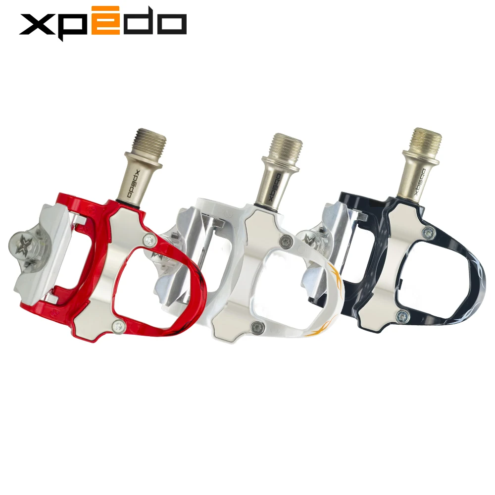 Xpedo XRF07MC Road Bicycle Clipless Pedal with 2 Pairs Self