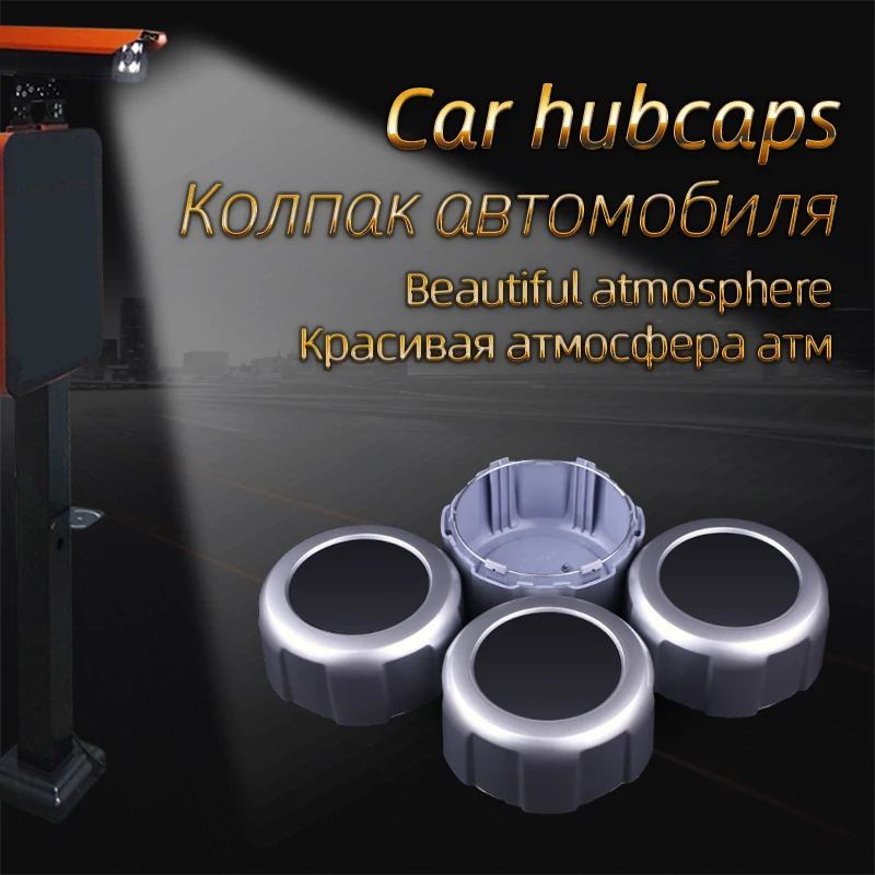 4pcs Wheel Center Caps Hub Cover Universal Hubcaps Fit Many Suv For