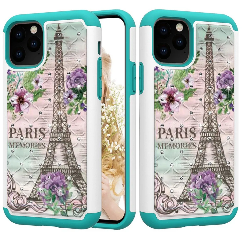 Dream Crystal Style Phone Case For iPhone 11Pro Max Dirt-resistant Slim Fashion Soft Cases Shockproof Dust-proof Phone Case