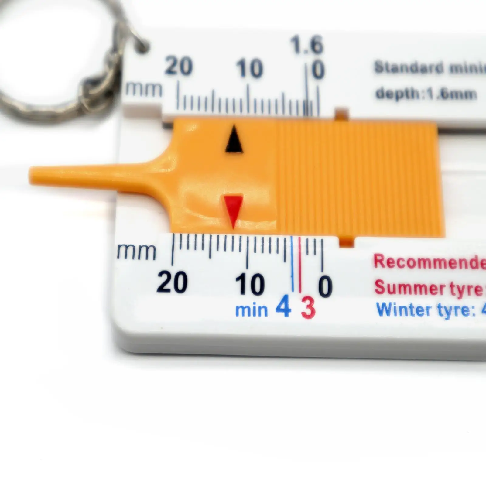 0-20mm Measure Tool Car Tyre Tread Depthometer Depth Indicator Gauge Gage Motorcycle Trailer Van Wheel Measrement Supplies