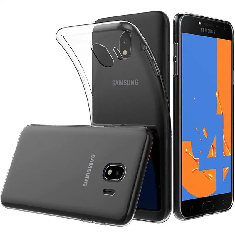 Мягкая задняя крышка из ТПУ для телефона Samsung Galaxy J2 Core Prime Pro 2018 прозрачные