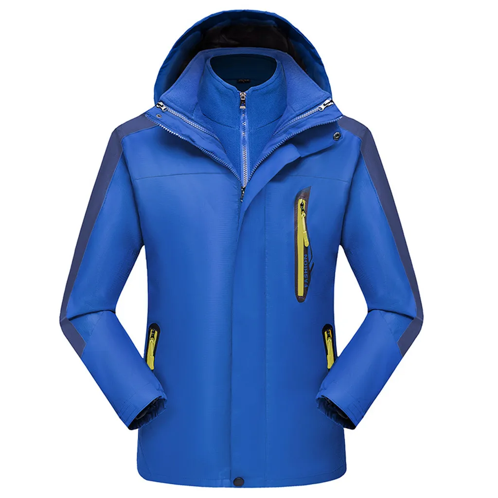 Мужская зимняя водонепроницаемая куртка, ветровка, дождевик для активного отдыха, спортивная теплая куртка для кемпинга, треккинга, лыжного туризма, куртки# D