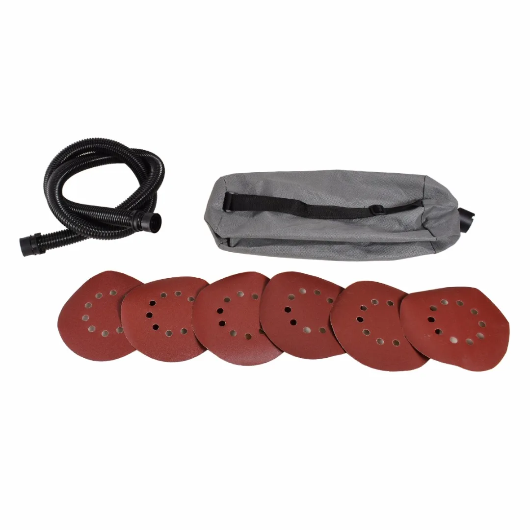 800W Adjustable Variable Speed Drywall Sander Machine with LED Light Dust-free Sand Skin Wall Tool Sandpaper Polishing Machine