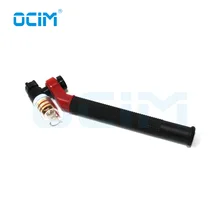 Воздушным охлаждением Tig Поворотная головка для WP9 фонарь+ 53NPV стеклянный патрубок