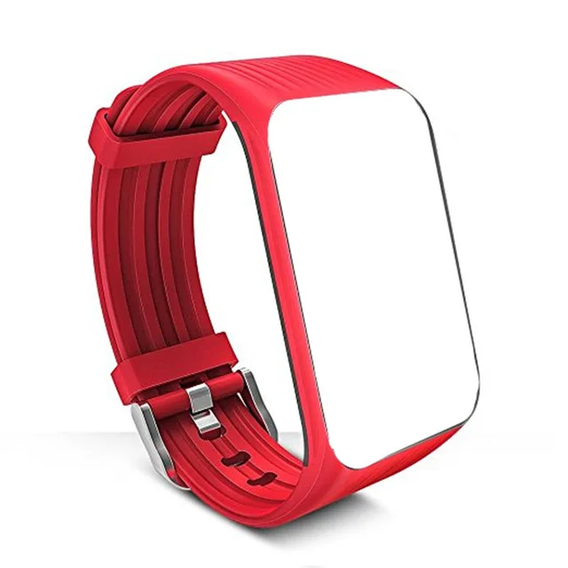 Red strap K1 Smart bracelet Strap Smart Band Replacement Accessories for K1 Activity Tracker Silicone 3 Color Straps for Smart Watch - Цвет ремешка: Red strap