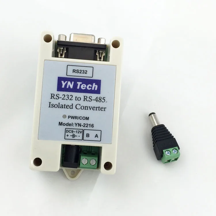 

YN2216 Isolated Active RS232 to RS485 RS422 Converter 232 to 485 Industrial Grade