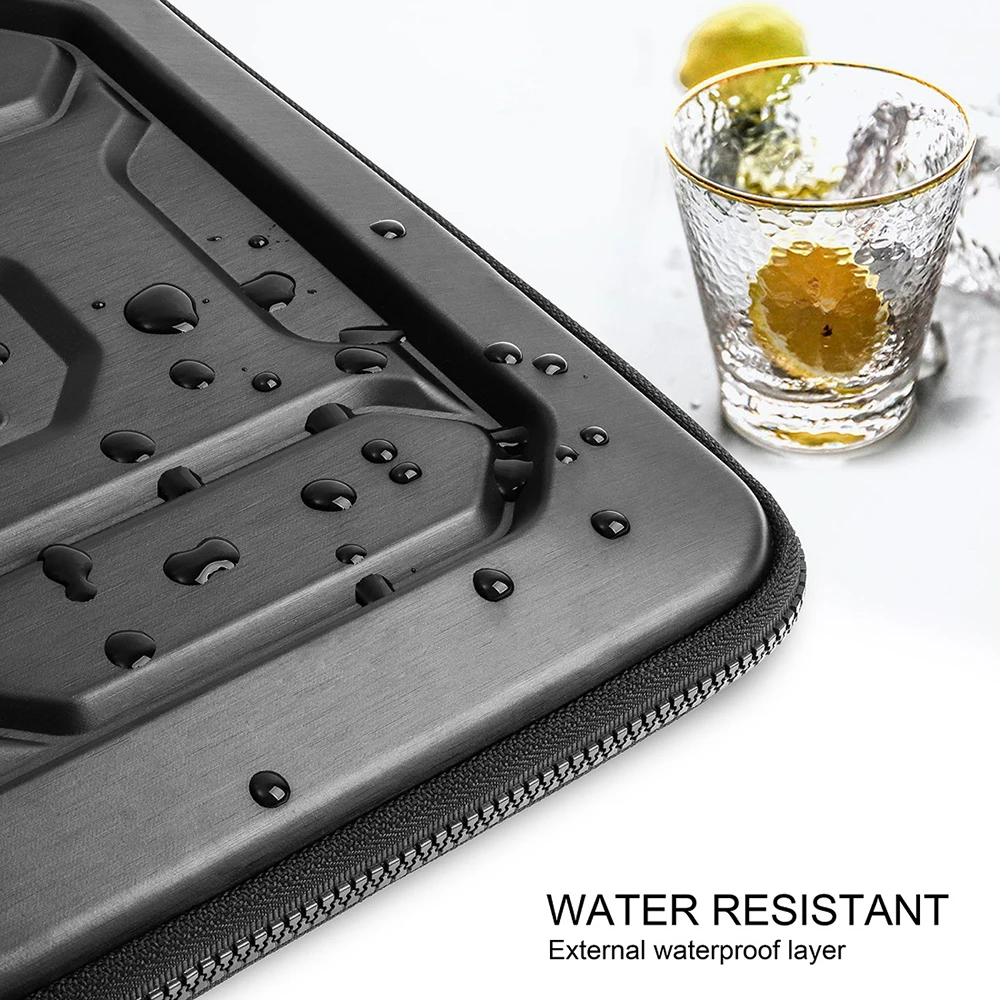 Protective Hard Shell Laptop Sleeve Bag With Handle For 13