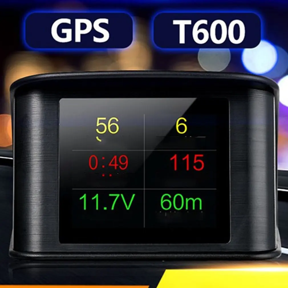 Gps TFT lcd цветной экран Интеллектуальный компьютер для вождения T600