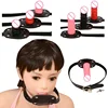 Adult Game Erotic Toys Strap On Penis Open Mouth Oral Dildo Gag Fetish Bdsm Bondage Restraints Play Slave Sex Toys For Couples 1