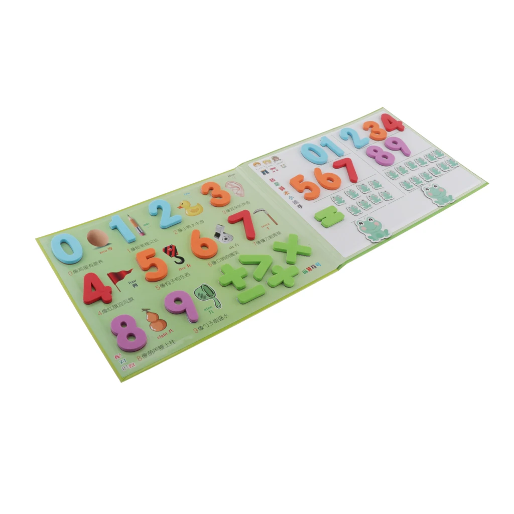  Magnetic Numbers and Symbols & Board Box Educational Toy for Preschool Learning Spelling Counting T - 4000563436898