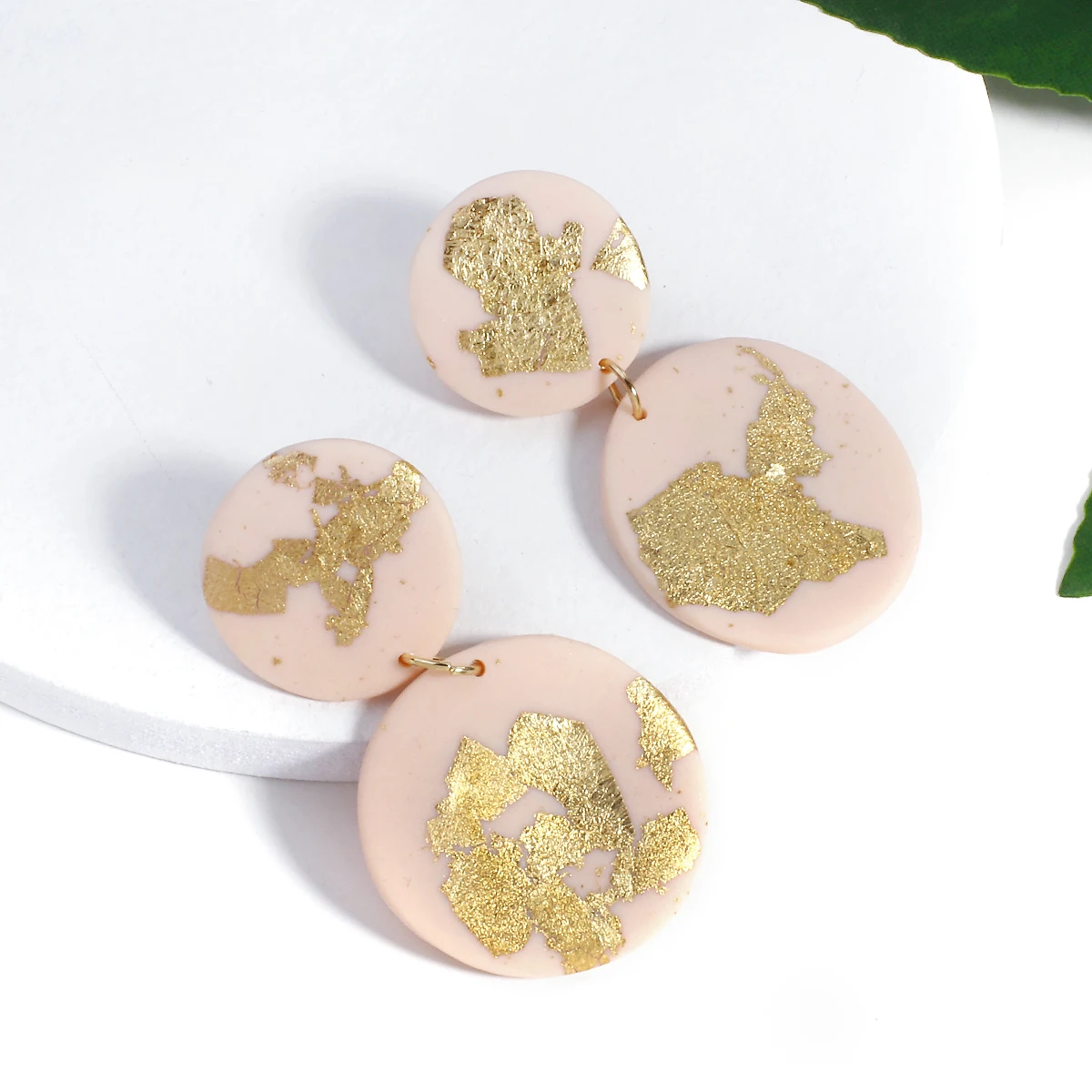 FLASHBUY New Unique Round Pendant Earrings For Women 2020 Fashion 5 Color Bohemia Polymer Clay Drop Earrings Jewelry Gift FLASHBUY New Unique Round Pendant Earrings For Women 2020 Fashion 5 Color Bohemia Polymer Clay Drop Earrings Jewelry Gift