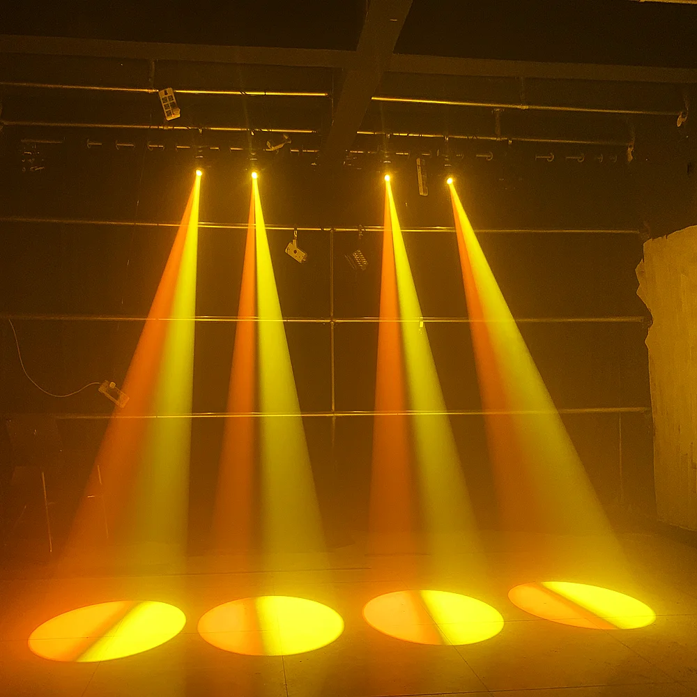 Luces de escenario, luces de cabeza móvil, focos LED de 35 W DMX 512 con  equipo activado por sonido, 8 Gobos/8 colores 9/11 luz de canal para