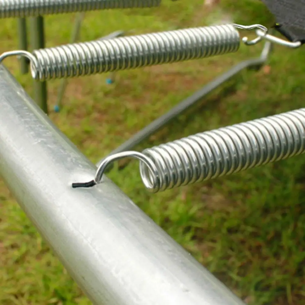 10PCS Children Trampoline springs Jgalvanized steel umping bed  stretching spring  For 4.57feet/5.51fft/6.5feet/7.01feet/8.27eet 6