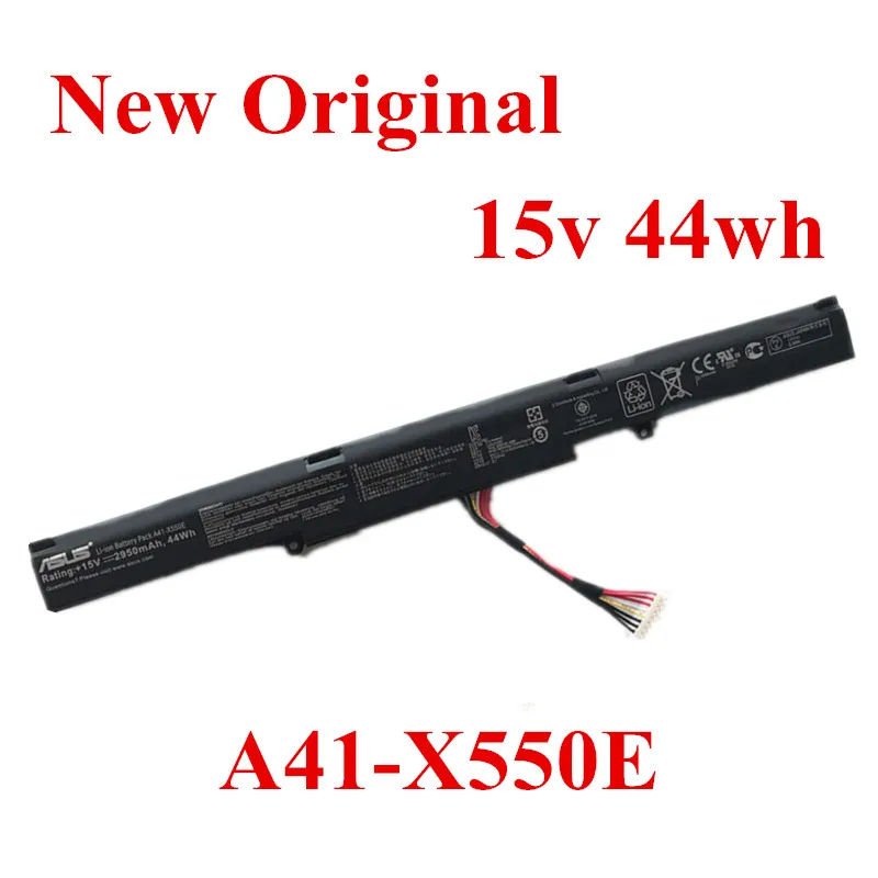 Новый оригинальный запасной литий-ионный аккумулятор для ноутбука ASUS X450E A450V K550D