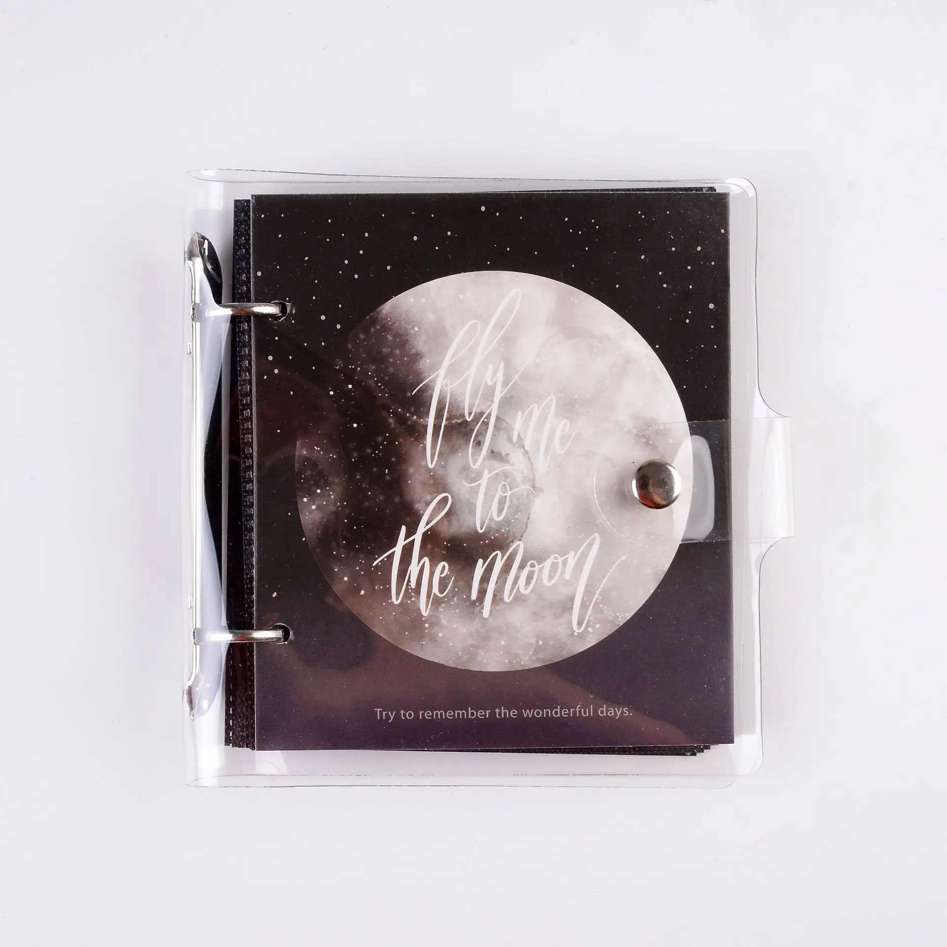 Moon 100 карманов 3 дюйма мини-пленка фото бумага альбом памятная книга для Fujifilm Instax Mini 8 9 Polaroid фильм имя держатель для карт - Цвет: Moon