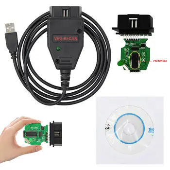 

Diagnostic Cable Tool USB OBD Interface Diagnostic Cable Test Line VAG K+CAN With Switch Automobile Fault Detection for VW AUDI