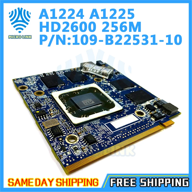 Используется для iMac 20 &quotA1224 24&quot A1225 VGA карта HD2600 HD 2600 256M 256 Мб видеокарта ATI Radeon