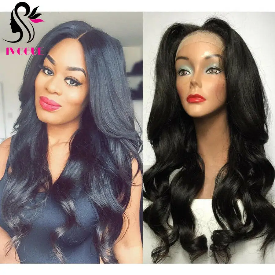 

5x5 Silk Base Human Hair Wig Silk Top Lace Closure Wigs Wavy Women's Peruvian Remy Hair Glueless Lace Front Wig Natural Black