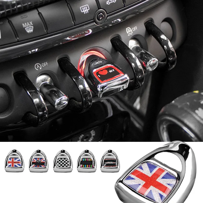 Стикер для кнопки запуска автомобиля в один клик BMW MINI COOPER F54 F55 F56 F60 аксессуары