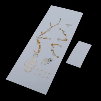 

Cherry Tree Ukulele Headstock Sticker Ukulele Musical Instruments Sticker