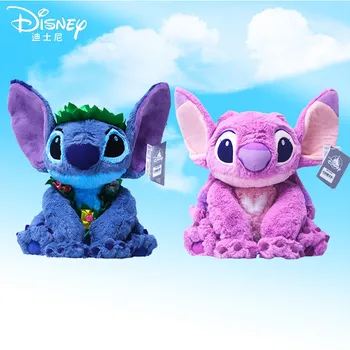 

50CM Disney Stitch Stuffed Plush Toys Lilo & Stitch Soft Toy Throw Pillow Doll For Children Kids Festival Party Gifts M4990