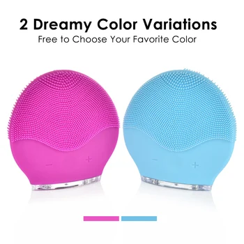 

Electric Face Cleanser Silicone Face Cleansing Brush Electric Facial Cleanser Cleansing Skin Deep Washing Massage Brush