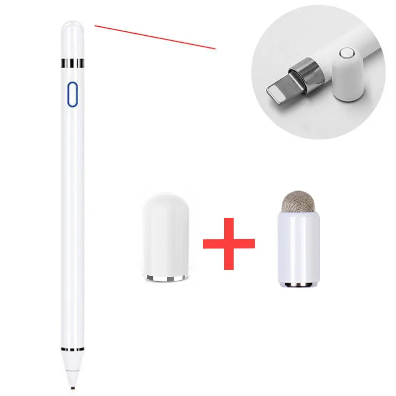 

2pcs pencil cap Magnetic Tip for ipad Stylus pencil for iPad Pro 10.5 9.712.9 Pen Replacement cap Accessory 2019 smart pen