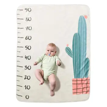 

Cute Infant Baby Milestone Blanket Photo Photography Prop for Boy Girl Backdrop Cloth Calendar Stroller Cover Shoots Cloth