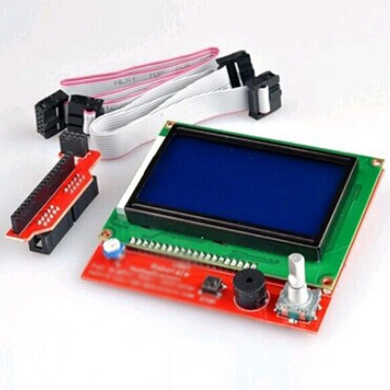 Горячая 12864 lcd Ramps умные части RAMPS 1,4 контрольная панель управления для 3d принтера