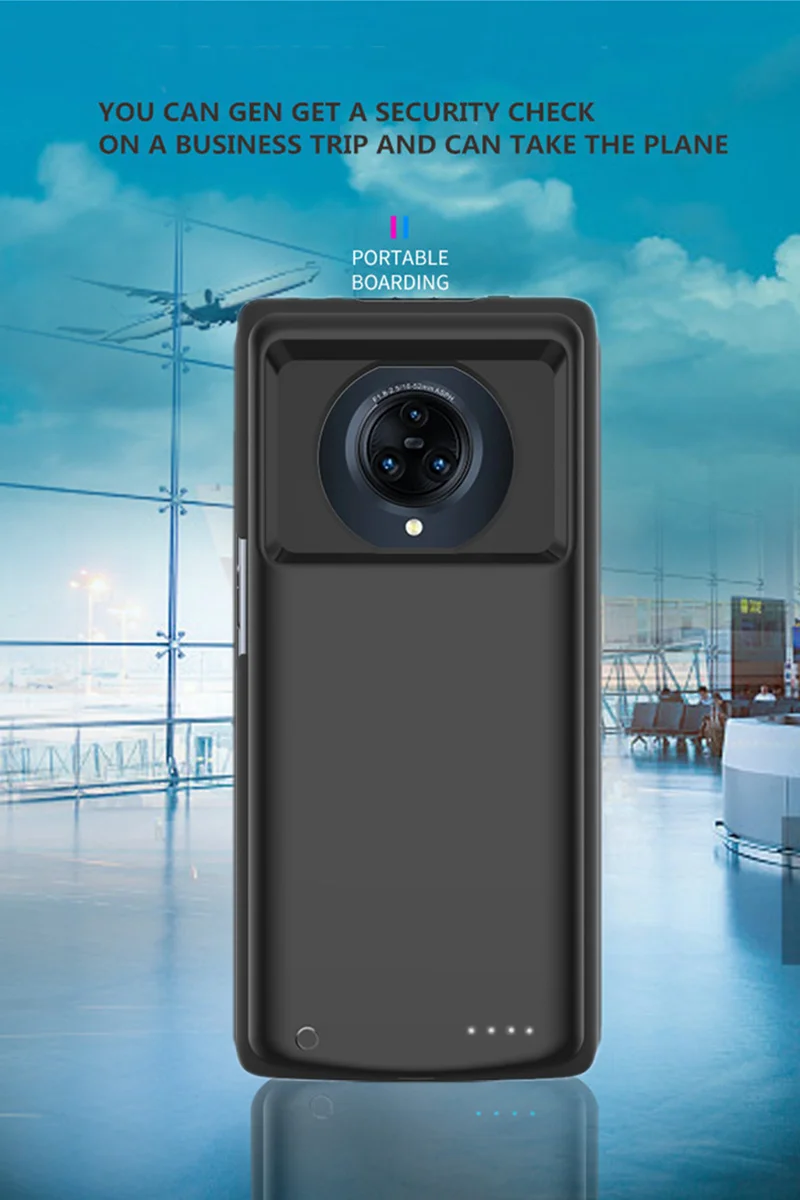 Зарядное устройство NTSPACE для VIVO MIX 3, чехол для внешнего аккумулятора 6500 мАч, чехол для резервного аккумулятора, чехол для портативного зарядного аккумулятора